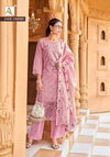 Jade Ombre By Alok Suit Cambric Lawn Pakistani Dress Material Exporters In India